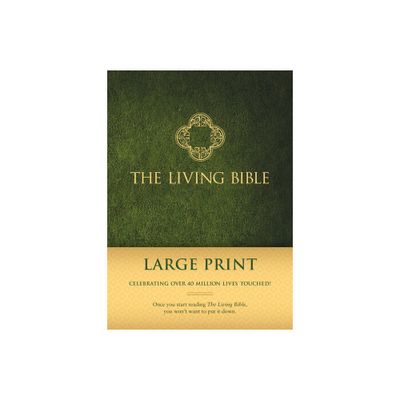 Living Bible Paraphrased-LIV-Large Print - (Hardcover)