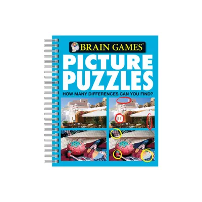 Brain Games - Picture Puzzles #4: How Many Differences Can You Find? - by Publications International Ltd & Brain Games (Spiral Bound)