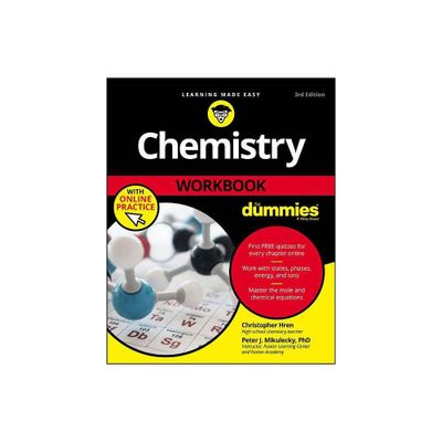 Chemistry Workbook for Dummies with Online Practice - 3rd Edition by Chris Hren & Peter J Mikulecky (Paperback)