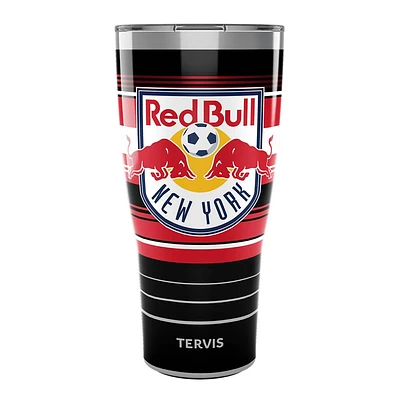 MLS New York Red Bulls 30oz Hype Stripe Stainless Steel Tumbler