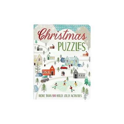 Christmas Mixed Puzzles (Village) - (Brain Busters) by Parragon Books (Spiral Bound)