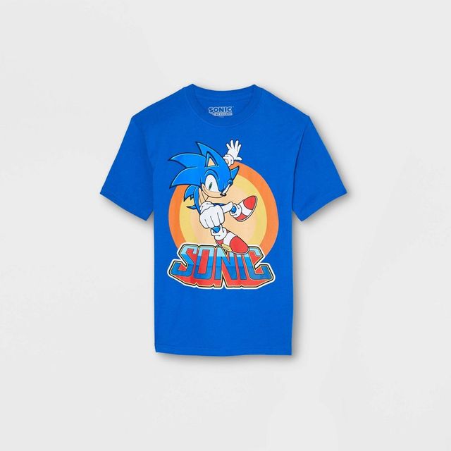 Boys Sonic the Hedgehog Short Sleeve Graphic T-Shirt