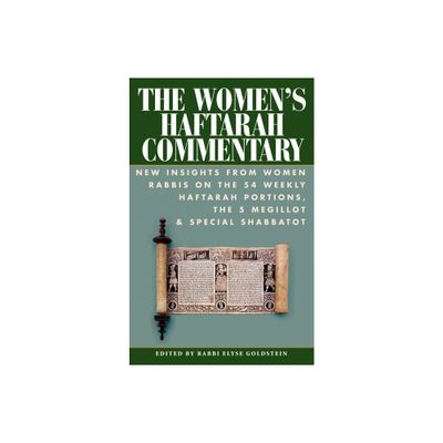 The Womens Haftarah Commentary - by Elyse Goldstein (Paperback)