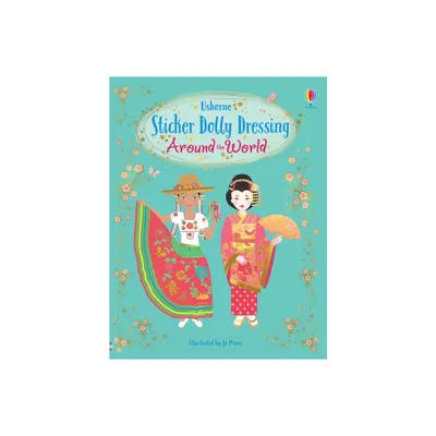 Sticker Dolly Dressing Around the World - by Emily Bone (Paperback)