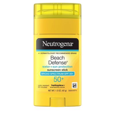 Neutrogena Beach Defense Oil-Free Body Sunscreen Stick - SPF 50+ - 1.5oz