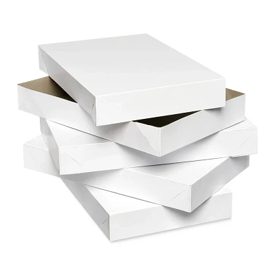 4ct All Occasion Shirt Boxes White