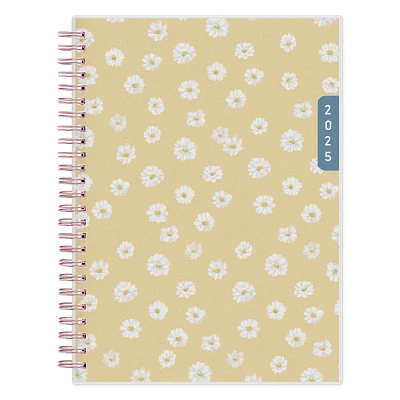 WAAV Planner 2025 Weekly/Monthly Planner with Notes 8.78x6.73 Wirebound Frosted Kimberland