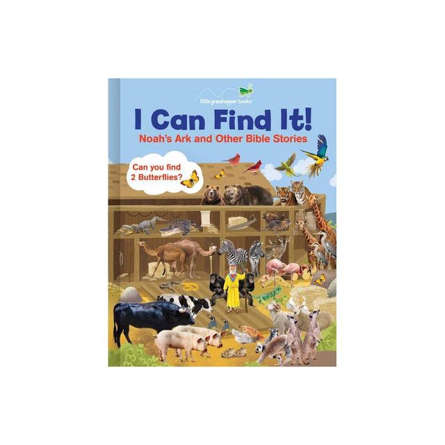 I Can Find It! Noahs Ark and Other Bible Stories (Large Padded Board Book) - by Little Grasshopper Books & Publications International Ltd