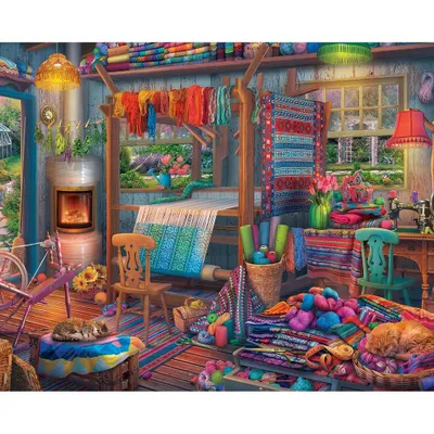 Springbrook Weavers Cottage 1000 pc Jigsaw Puzzle