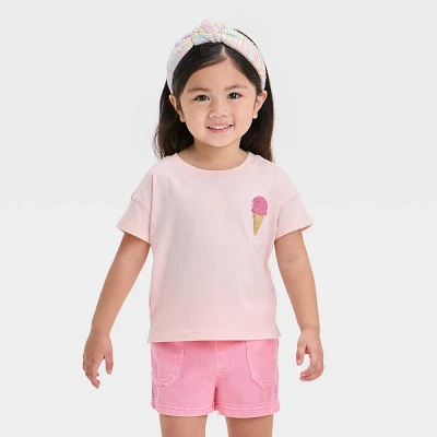 Toddler Girls Ice Cream Shirt