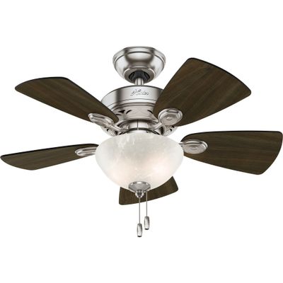 34 Watson Ceiling Fan with Whisper-Quiet Performance & Reversible Blades - Hunter