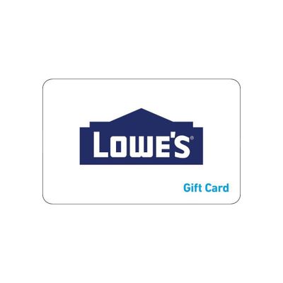 Lowes Gift Card $25 (Mail Delivery)