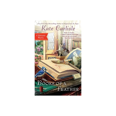 Books of a Feather - (Bibliophile Mystery) by Kate Carlisle (Paperback)