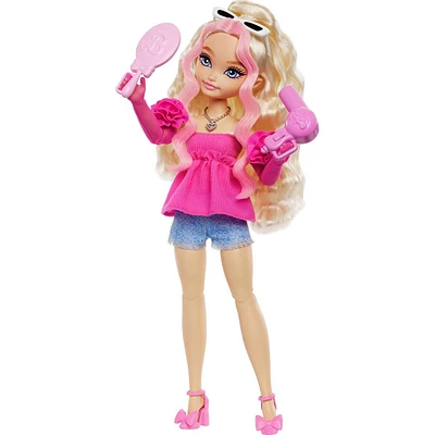 Barbie Dream Besties Malibu Fashion Doll Blonde Hair/Blue Eyes with 8pc Makeup & Hair Accessories