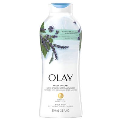 Olay Fresh Outlast Body Wash with Notes Of Birch Water & Lavender - 22 fl oz
