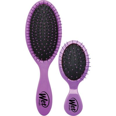 Wet Brush Original Detangler and Mini Detangler Hair Brush Kit -  - 2ct