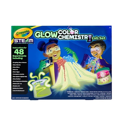 Crayola Glow Chemistry Lab Set: Science Kit for Kids, Experiments, Educational Focus, Ages 7+