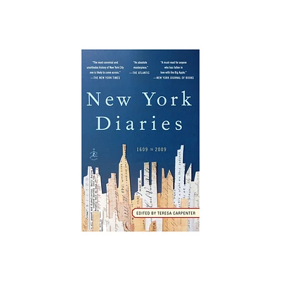 New York Diaries - by Teresa Carpenter (Paperback)