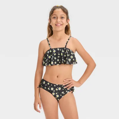 Girls Daisy Dreams Floral Printed Bikini Set