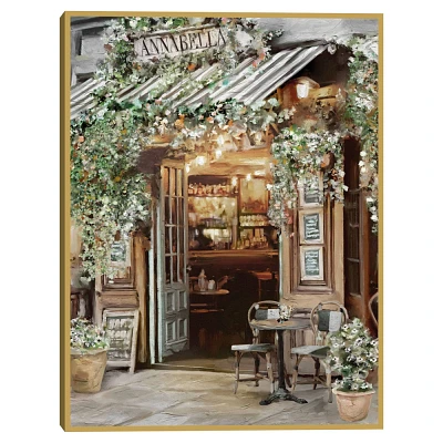 Masterpiece Art Gallery 30x40 Parisian Bistro III Wall Art