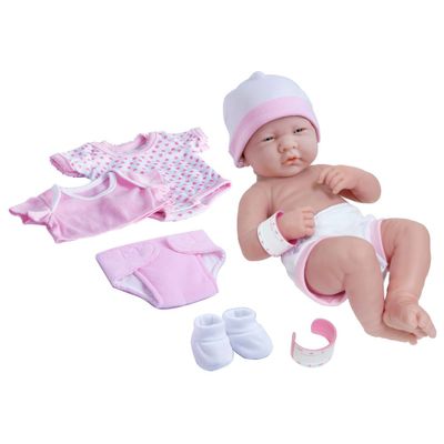 JC Toys La Newborn 14 Baby Doll - Layette