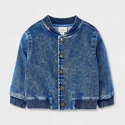 Baby Denim Bomber Jacket