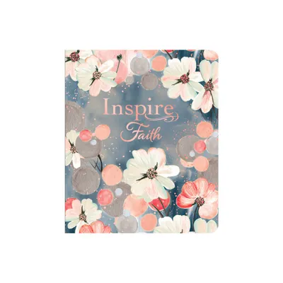 Inspire Faith Bible Nlt, Filament Enabled (Leatherlike, Watercolor Garden) - (Leather Bound)