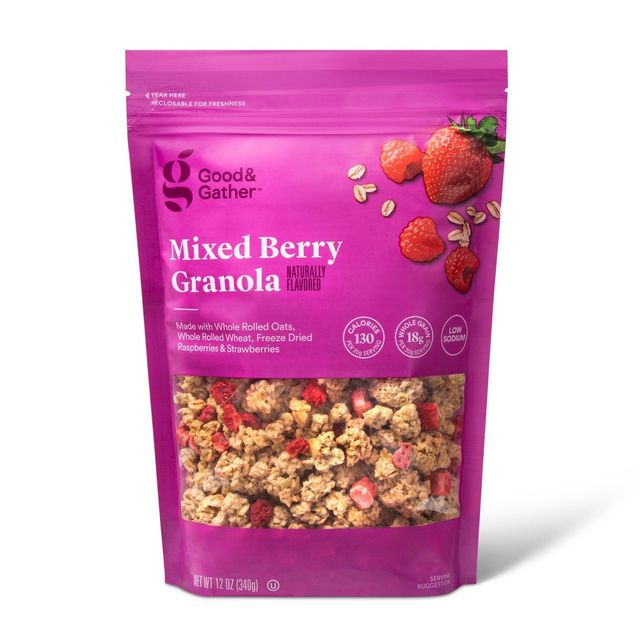 Mixed Berry Granola - 12oz - Good & Gather