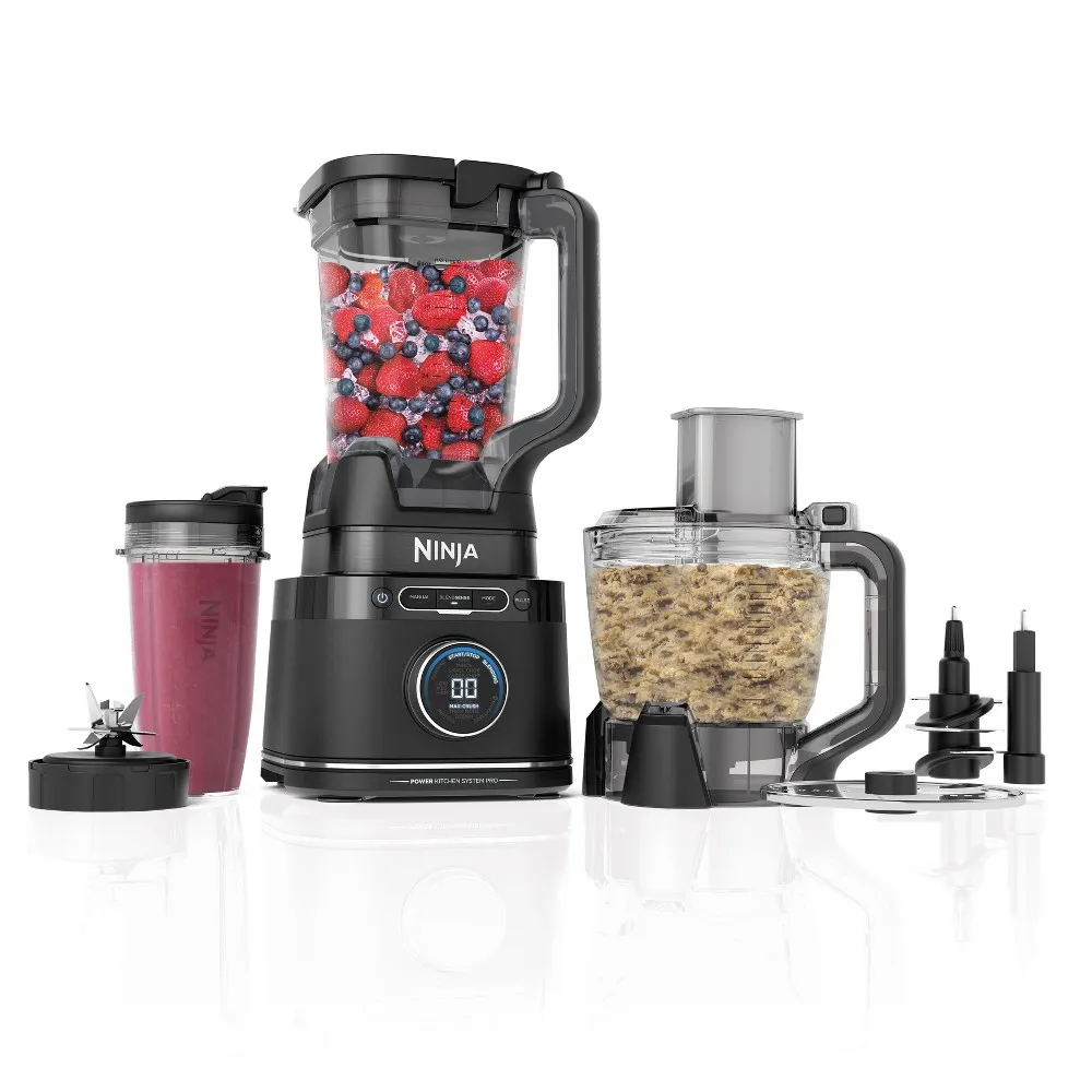 Ninja Foodi Power Mixer System with Hand Blender and Hand Mixer Combo and  3-Cup Blending Vessel - CI101