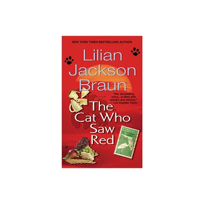 The Cat Who Saw Red - (Cat Who...) by Lilian Jackson Braun (Paperback)