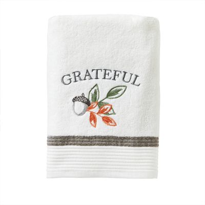 Natures Harvest Bath Towel White - SKL Home