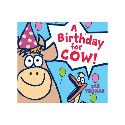 A Birthday for Cow! Board Book - (Giggle Gang) by Jan Thomas