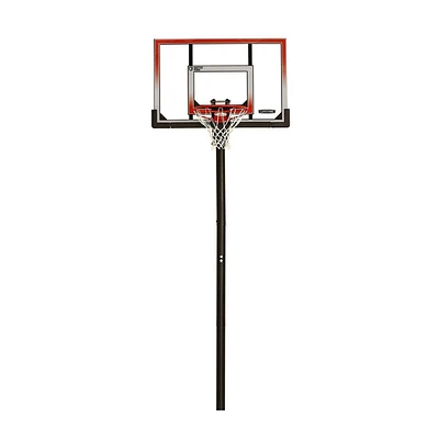 Lifetime Adjustable In Ground 50 Basketball Hoop - White/Orange/Black