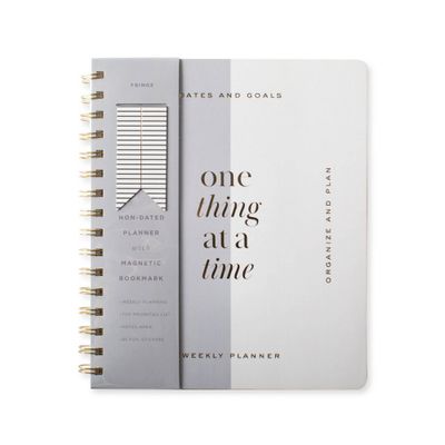 Undated Planner Weekly 7x8.375 One Thing - FRINGE