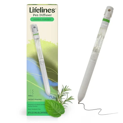 Lifelines Pen Diffuser with Essential Oil Blends Herbal Garden