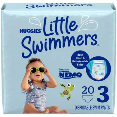 Huggies Little Swimmers Baby Swim Disposable Diapers Size 3 - S - 20ct