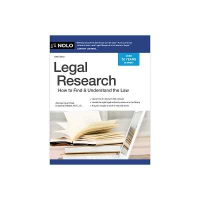 Legal Research - 20th Edition by Cara ONeill & Jessica Gillespie Gillespie (Paperback)