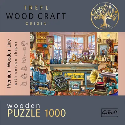 Trefl Antique Shop Wooden Jigsaw Puzzle - 1000pc