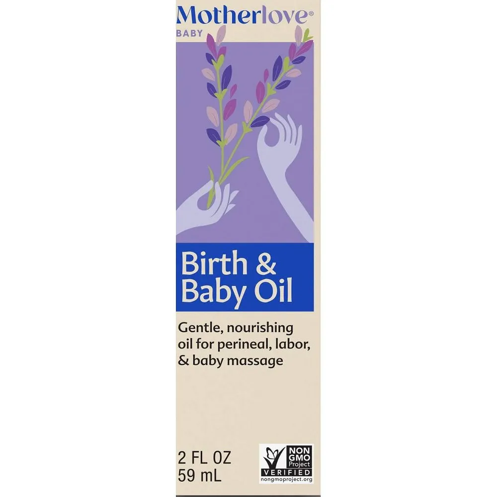 Motherlove Birth and Baby Oil - 2 fl oz | The Market Place