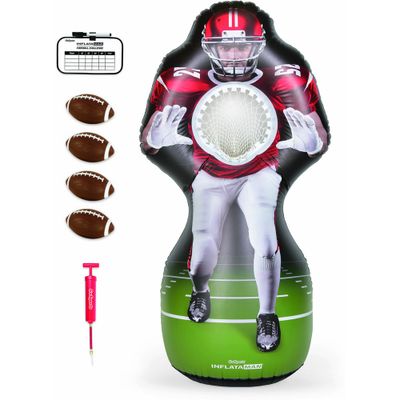 GoSports Inflataman Football Challenge Toss Toy Game Set - 7pc