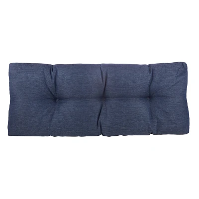 Gripper 35 Tufted Omega Universal Bench Cushion : Solid Rectangle Indoor Seat Cushion, Polyester Woven Material