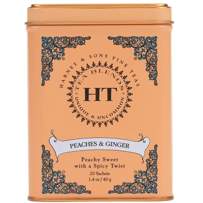 Harney & Sons Peaches & Ginger Tea - 20ct