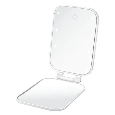 Conair LED Reflection Compact Magnification Compact Makeup Mirror - White