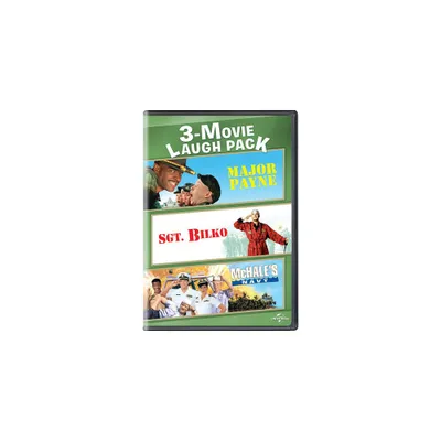 3-Movie Laugh Pack: Major Payne / Sgt. Bilko / McHales Navy (1997) (DVD)