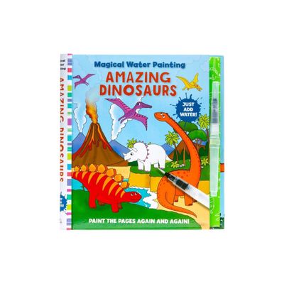 Magical Water Painting: Amazing Dinosaurs - (Iseek) by Insight Kids (Paperback)