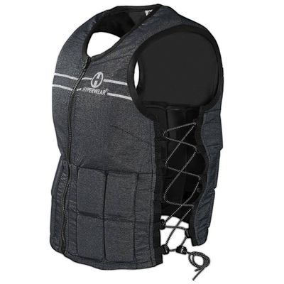 Hyperwear Hyper Vest FIT Womens Adjustable Weighted Vest with Zipper