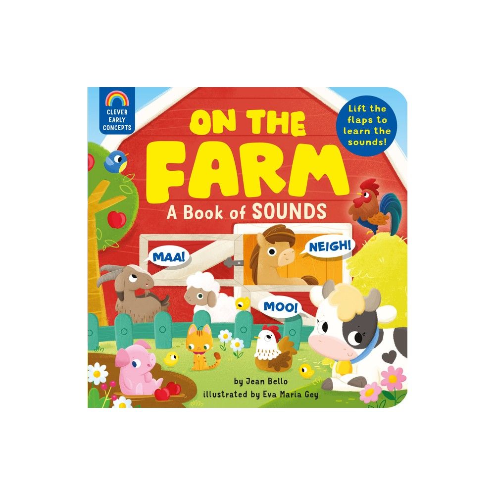 Farm:　Book　Mall　(Clever　Bello　(Board　Jean　Publishing　Book)　TARGET　the　Early　Clever　Concepts)　Sounds　On　Post　A　of　by　Connecticut