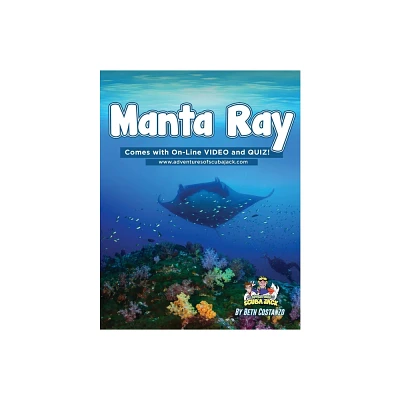 Manta Ray Activity Workbook For Kids - by Beth Costanzo (Paperback)