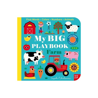 My Big Playbook: Farm - (Board Book)