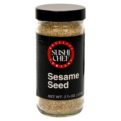 Sushi Chef White Sesame Seeds 3.75oz